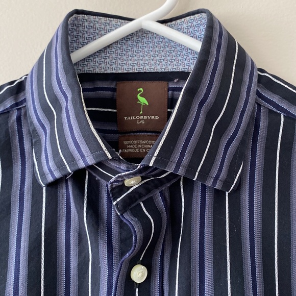 Tailorbyrd 100% Cotton Button Down Shirt - Picture 8 of 11